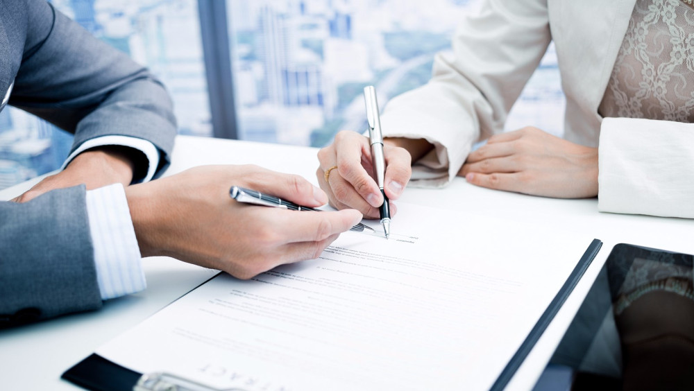 Contract tekenen