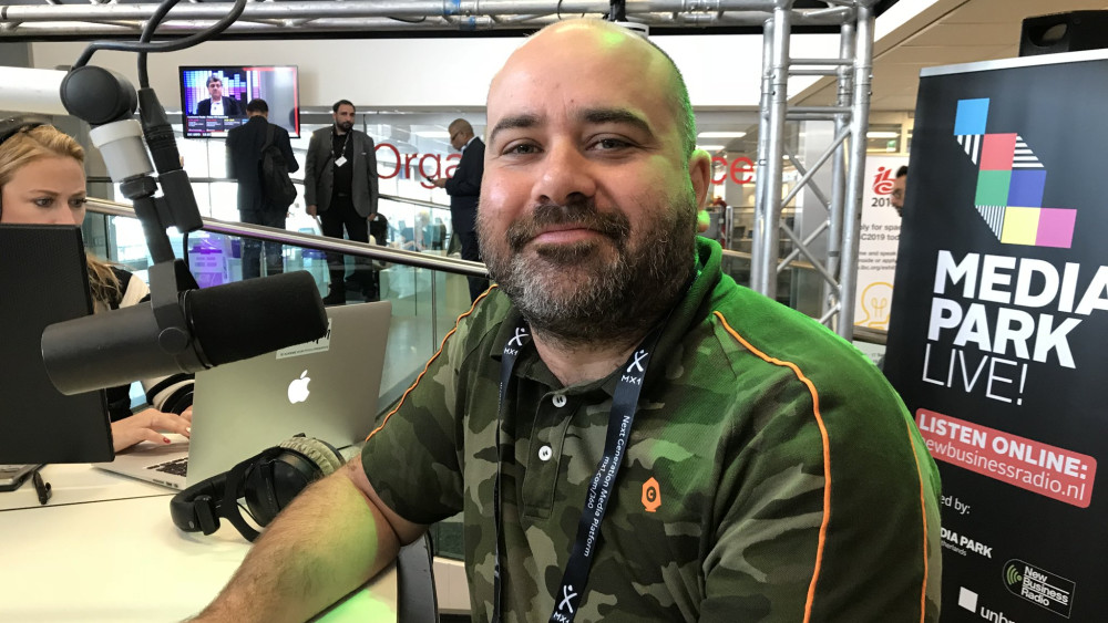 IBC 2018 dag 1 Tommy Ferraz