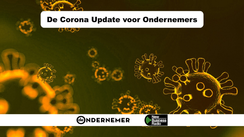 Corona Update zwart geel