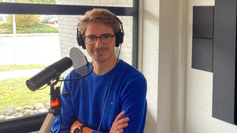 Bas Snippert Expertisecentrum Vitaliteit in studio