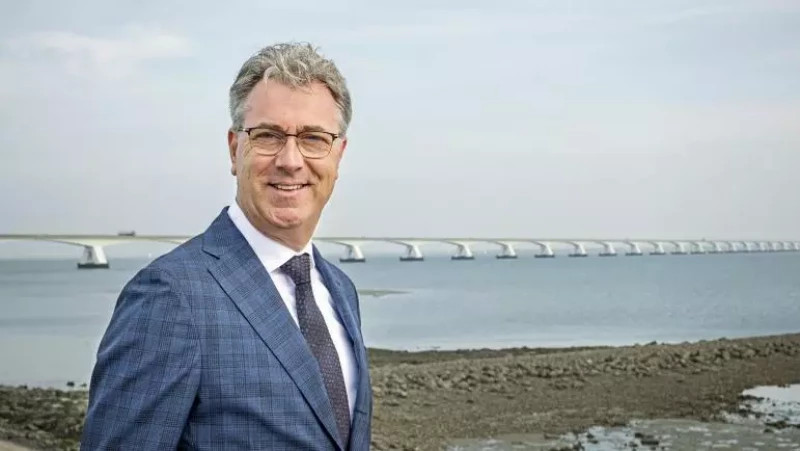 Harry van der Maas, gedeputeerde van de Provincie Zeeland