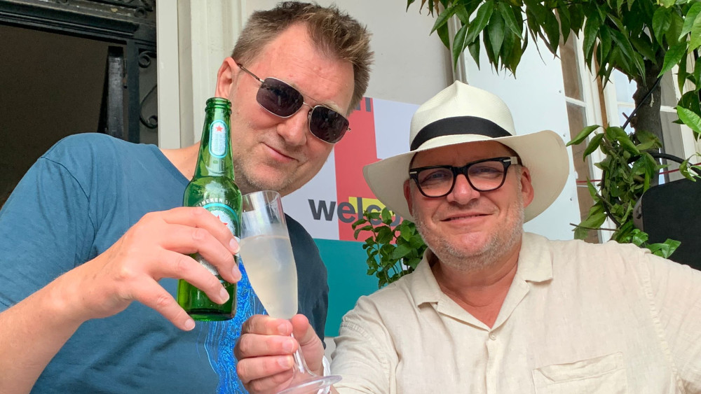 Peter en Bas dag twee Cannes