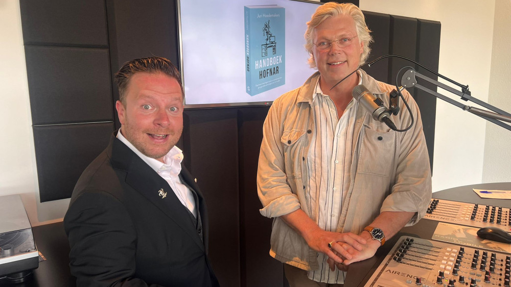 Boekpresentatie 'Handboek Hofnar' Juri en Roelof 260923