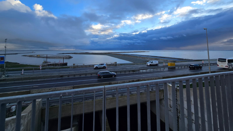 Vismigratierivier Afsluitdijk