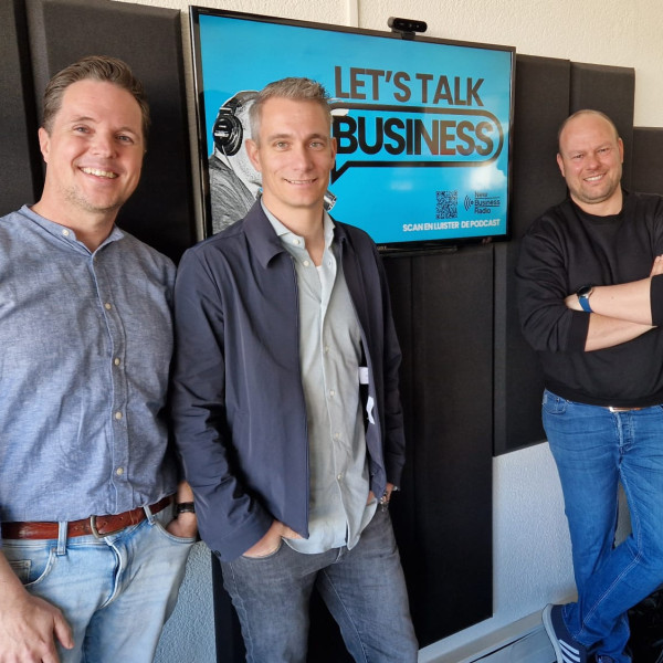 Let's Talk Business Ivo Schoffelen en Falco Huts, Ron Lemmens