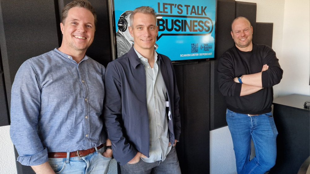 Let's Talk Business Ivo Schoffelen en Falco Huts, Ron Lemmens