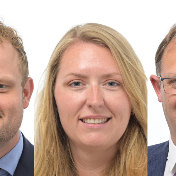 Anouk van Brug (VVD), Bert Jan Ruissen (SGP), Sander Smit (BBB)