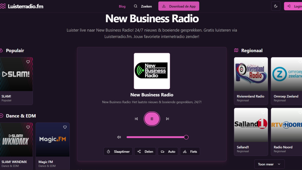 NBR op Luisterradio.fm