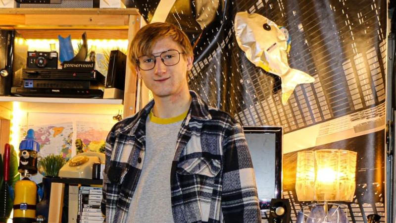 Nathan Lemson, foto van zijn website https://www.nathanskunst.eu/