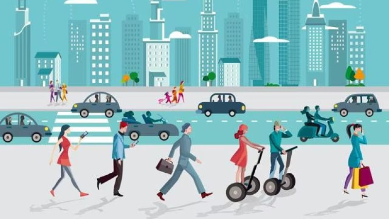 Smart City met mensen