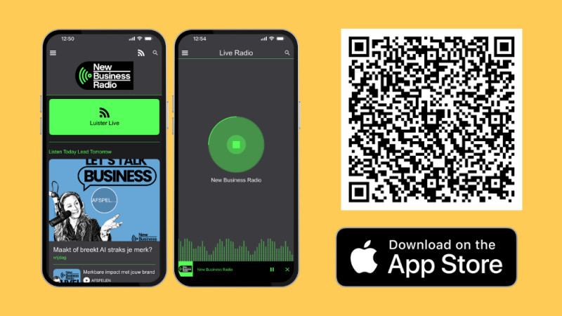 New Business Radio app afbeelding voor stopper / afbeelding voor artikel