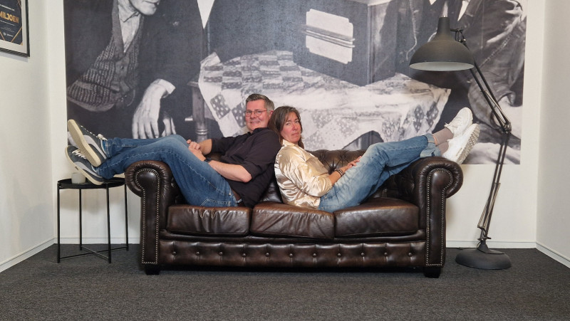 Tica Peeman en Glenn van der Burg 