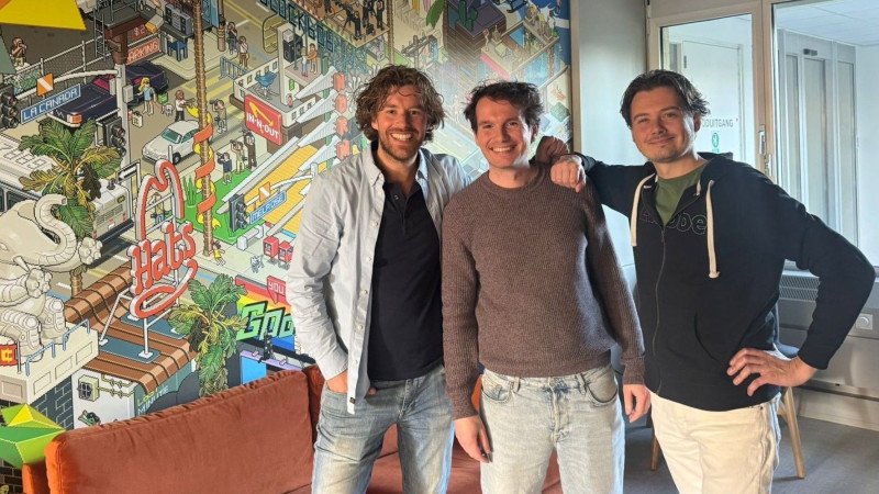 Foto Job van den Berg, Tom Jessen en Remy Gieling