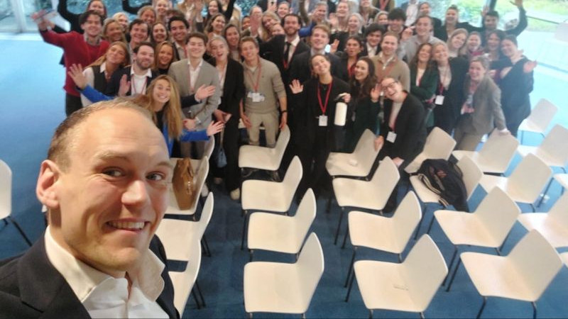 Roel van Leeuwen, KLM, foto van LinkedIn