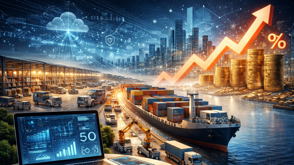 vermogen en logistiek AI afbeelding
