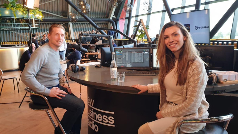 Jordy en Lena Cobelens in locatiestudio