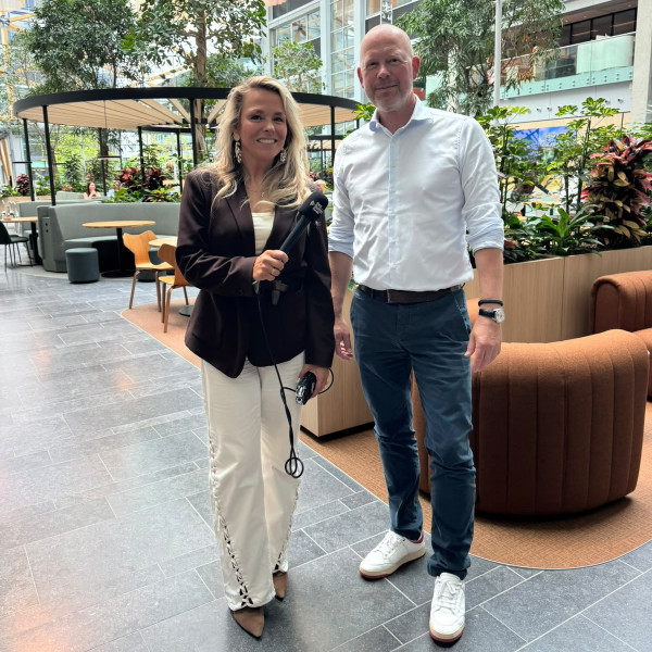 Cloudera Frank Beerlage en Martine Hauwert.