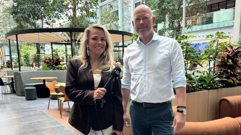 Cloudera Frank Beerlage en Martine Hauwert.