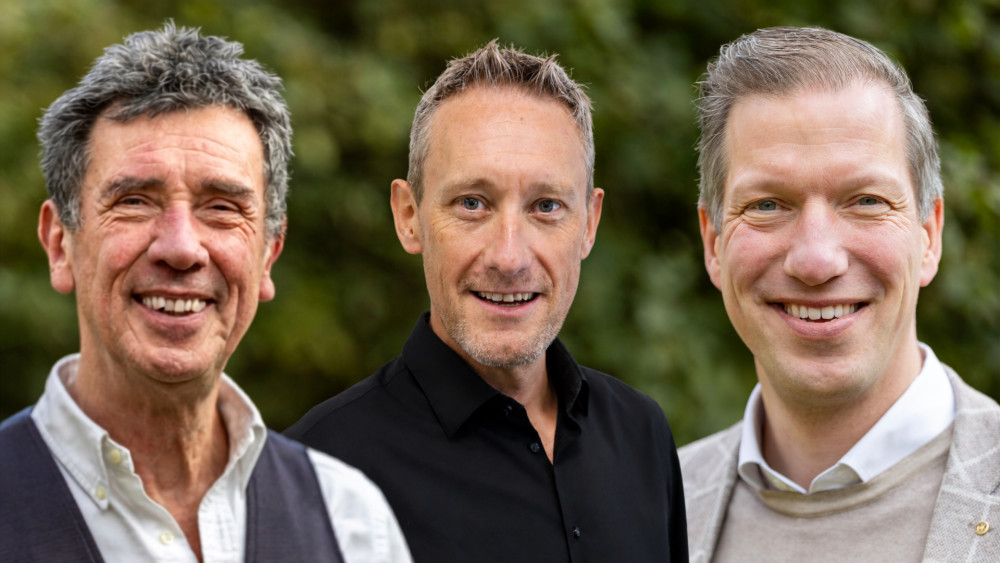 Gerard Nauta, Pascal van Wijk en Tom Koppelman van Planders