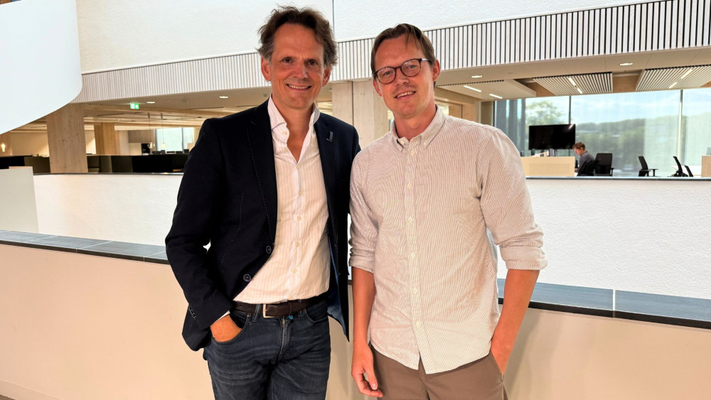 Gerben van Driel en Vincent Bons. Bron: BusinessWise